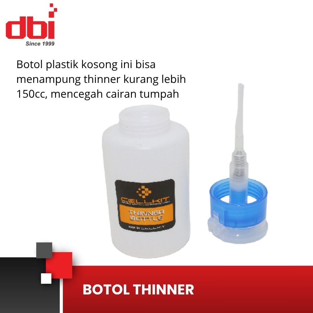 BOTOL THINNER CELLKIT 150ML - Gambar 3