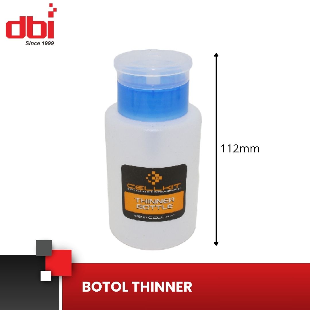 BOTOL THINNER CELLKIT 150ML - Gambar 4