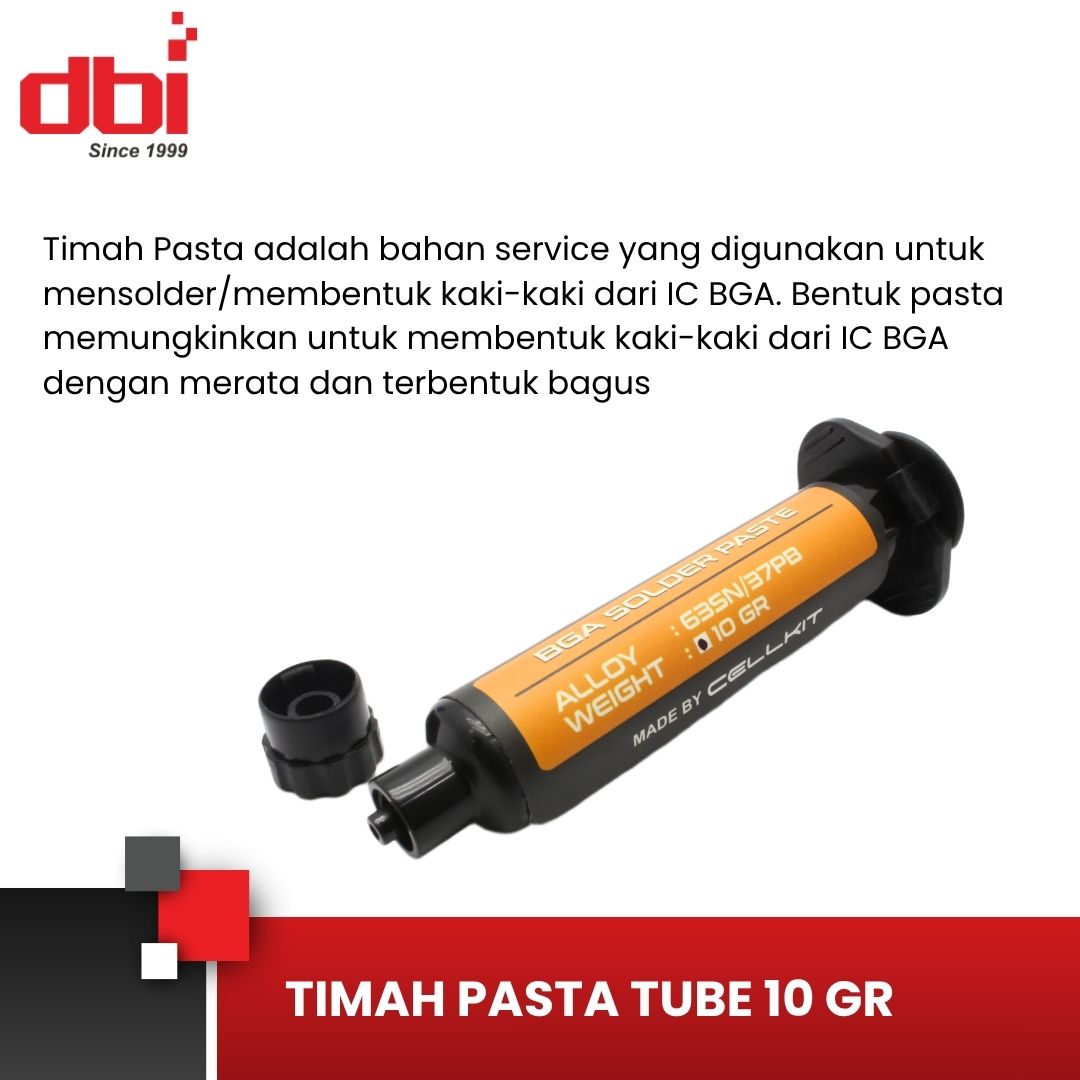 TIMAH PASTA TUBE 10GR CELLKIT - Gambar 2