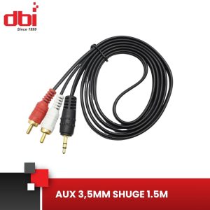 KABEL AUX 3,5MM 2 AV SHUGE 1,5M